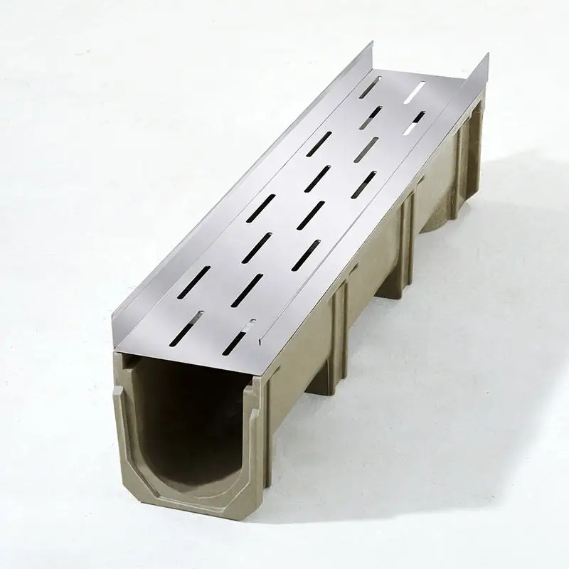 Stainless steel corrosion resistant iron grille cover durable driveway underground drainage sheet metal manufacturing