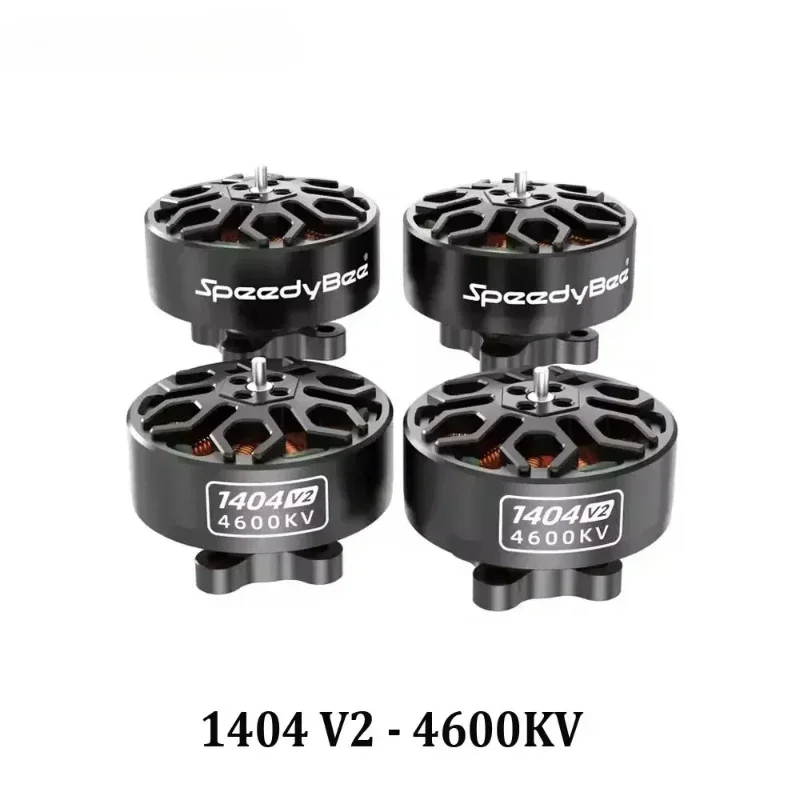 1-4 قطعة جديد SpeedyBee 1404 V2 4600KV فرش السيارات رمح يبو موثوقة ل 2.5 بوصة 4 بوصة كوادكوبتر Bee25 2.5 بوصة طائرة بدون طيار FPV #1