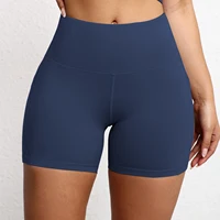 Solid Color Yoga Pants With Pockets Quick Drying High Waisted Gym Push Up Yoga Shorts for Woman Breathable Workout Fitness Short - Image 4
