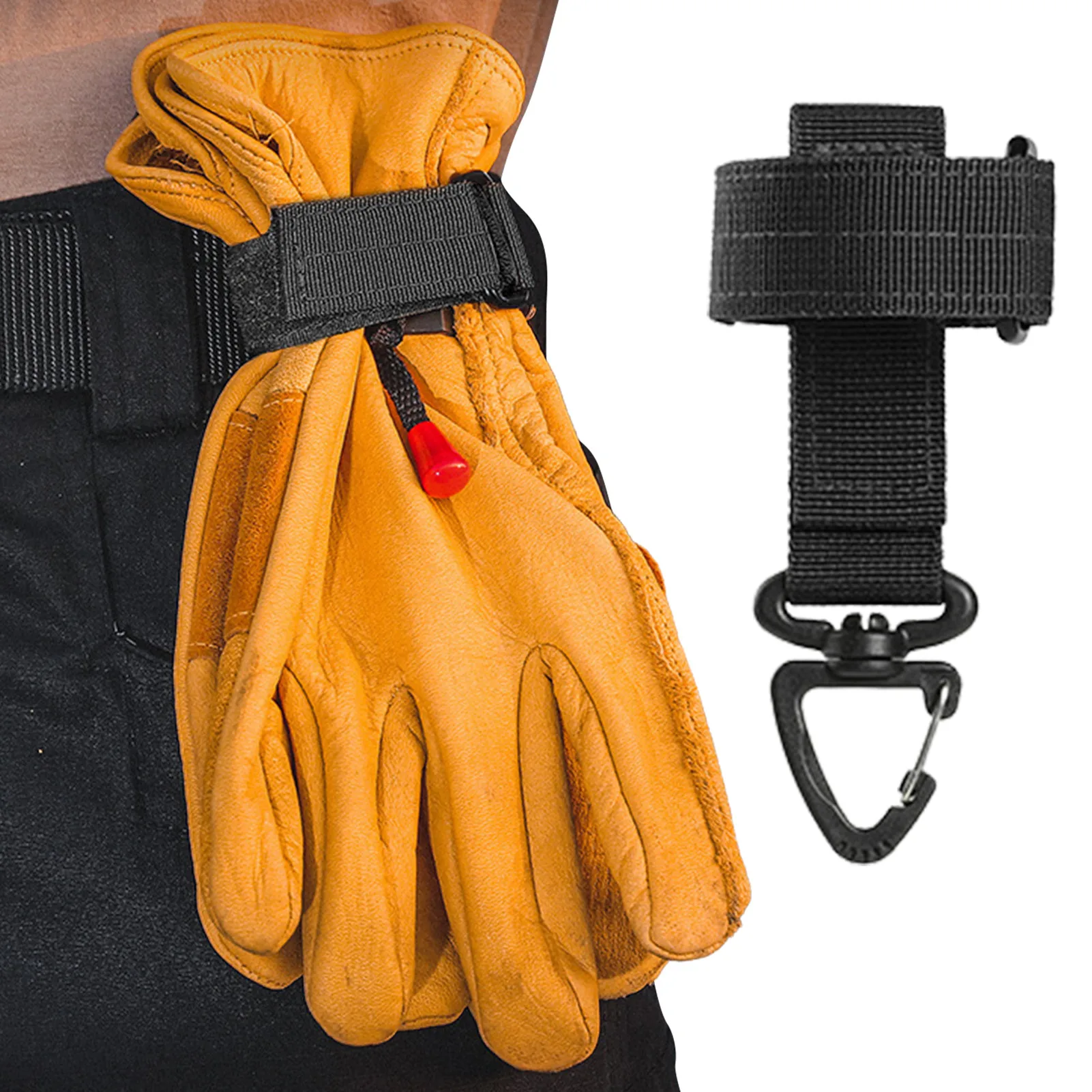 Firefighter Glove Strap with Adjustable Magic Tape Protable Firefighter Glove Strap 230*125mm