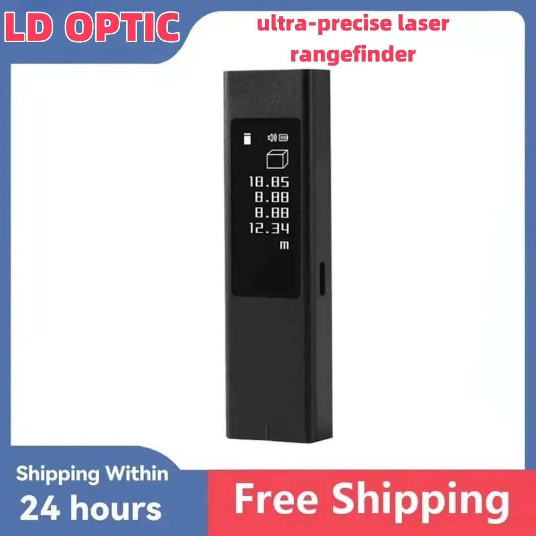 LS5 Laser Rangefinder Distance Meter Touch Screen 40M Electric Digital Ruler Tape Measurement Tools Range Finder