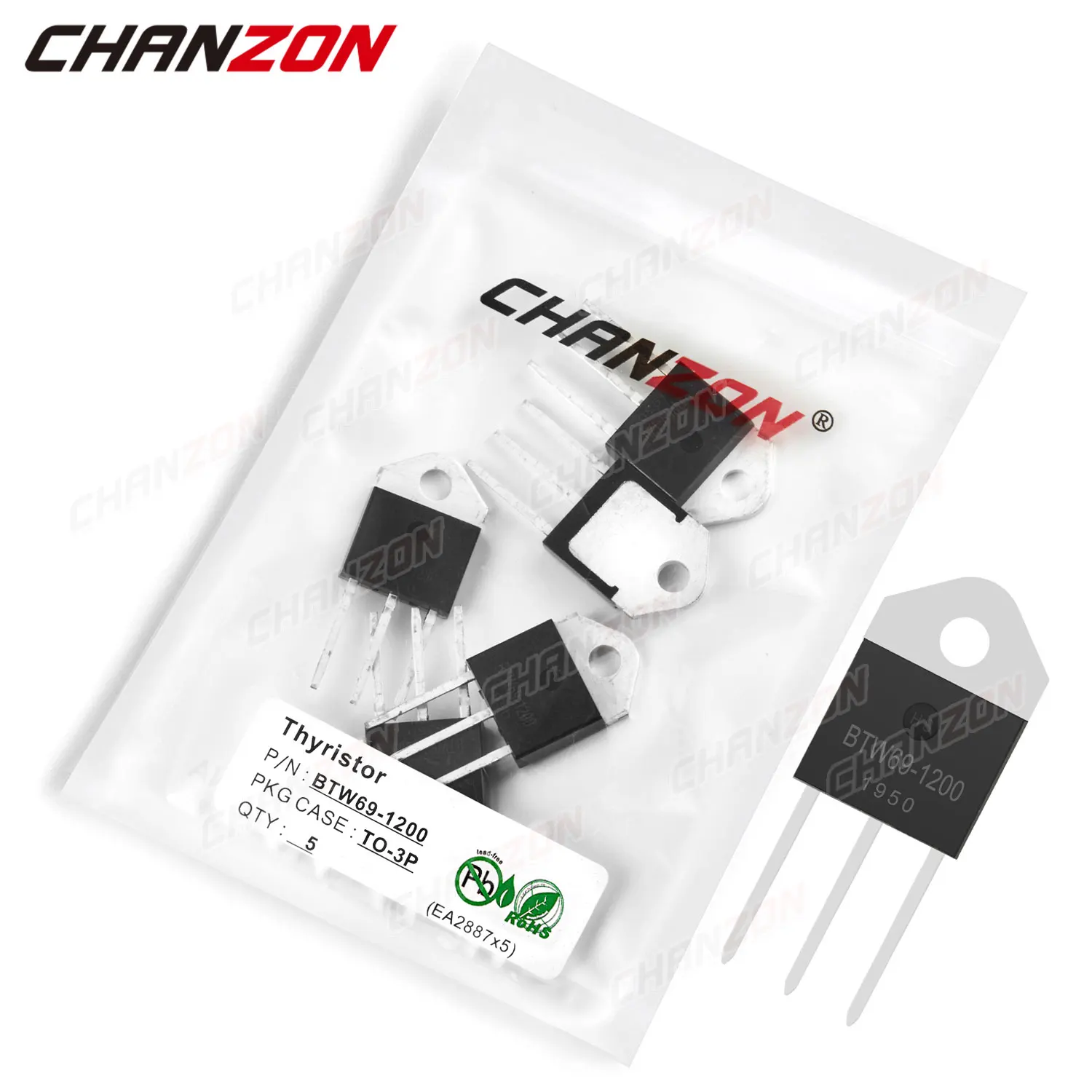 5Pcs BTW69-1200 TO-…