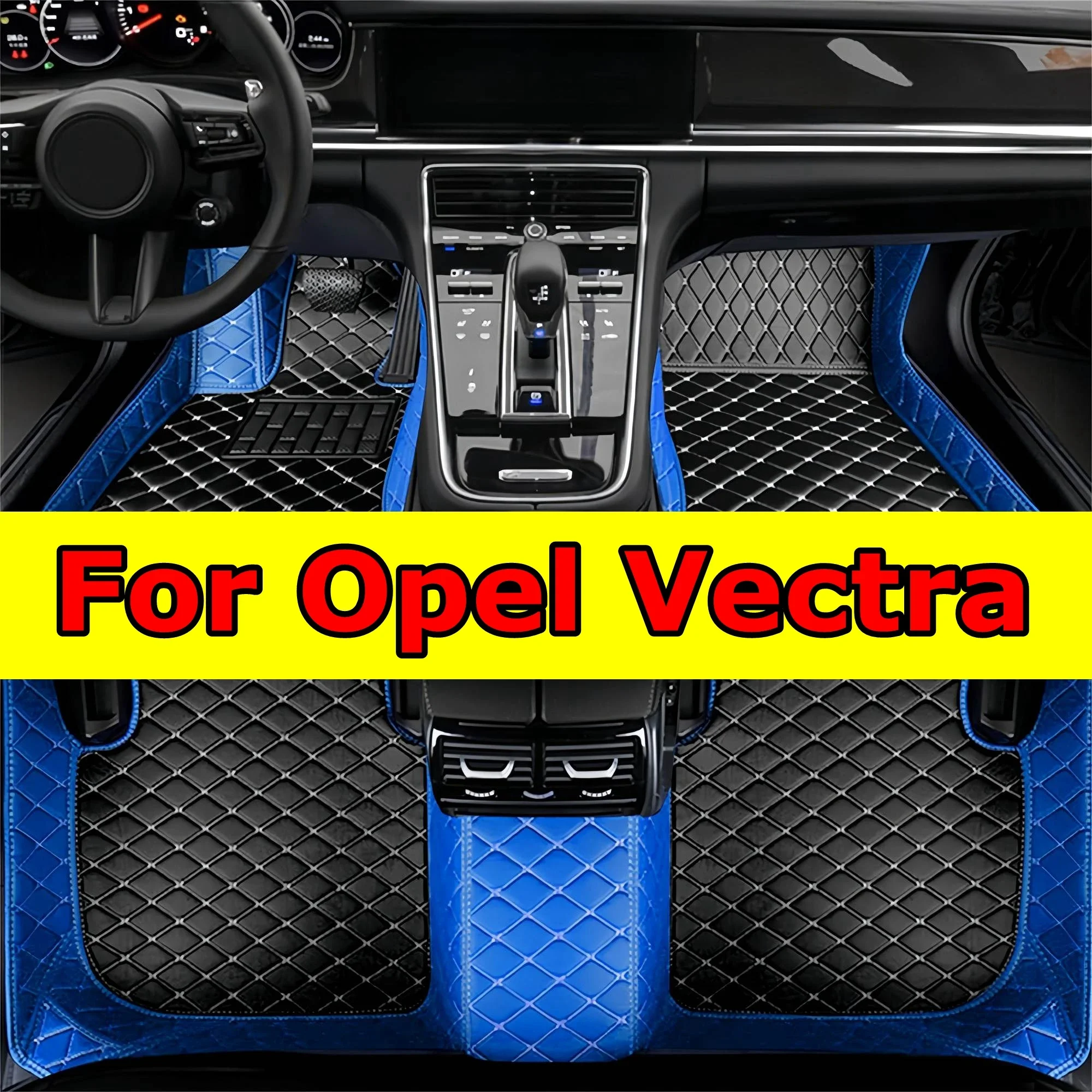 

Thickening Car Floor Mats for Opel Vectra 2003 2004 2005 2006 2007 2008 2009 Weather Waterproof 3D Coverage Floor Liners Leather