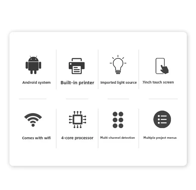 محلل اختبار الأسيسولفام المضافات الغذائية، معدات الاختبار الآمنة والسريعة