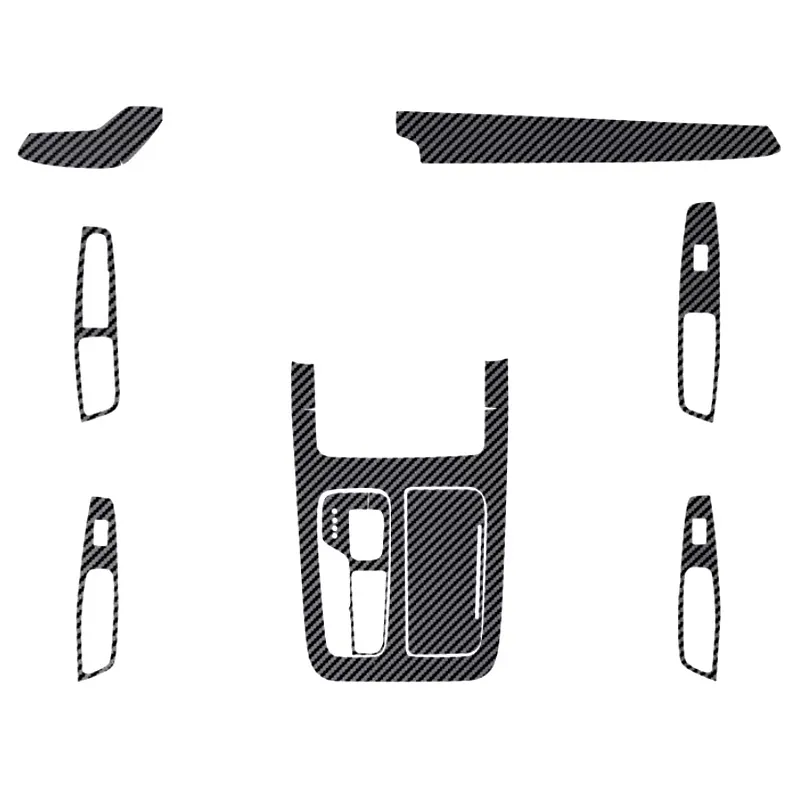 

For GAC Trumpchi GS8 II 2023 Car Carbon fiber sticker Center Console Protective Film Cover Inner Styling Decorative Modification