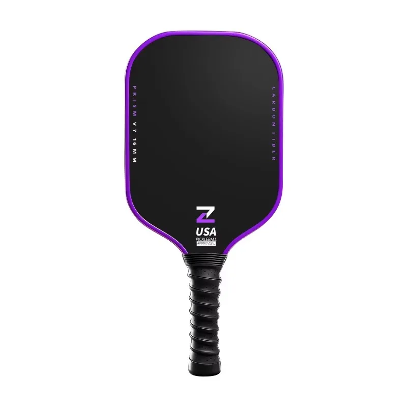 OEM T700 Carbon Fiber Honeycomb Core 16mm Thermoformed Pickleball Paddle for Brands