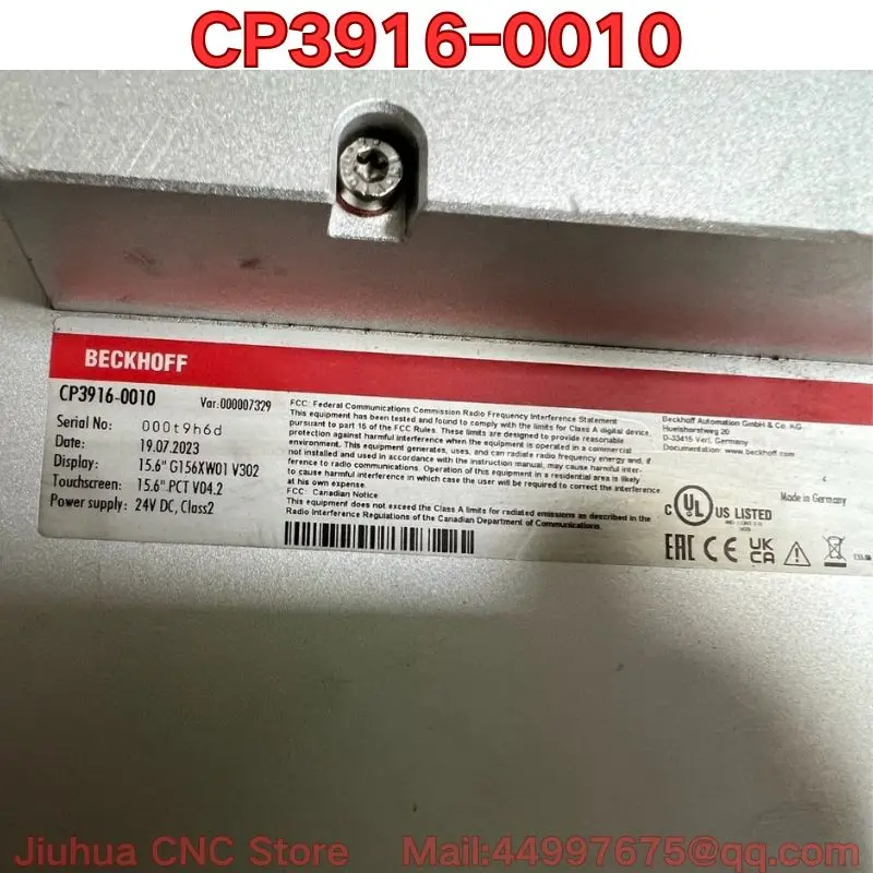 Second-hand CP3916-0010 touch screen function test normally requires negotiated pric Latest Quotes for August 2026e