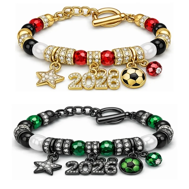 Ensemble collier et bracelet football, chaînes pour garçons, bracelet pour garçon, collier maillot, cadeaux pour les fans football, cadeau d' anniversaire Ensemble collier et bracelet football, chaînes pour garçons, bracelet pour garçon, collier maillot, cadeaux pour les fans football, cadeau d' anniversaire
