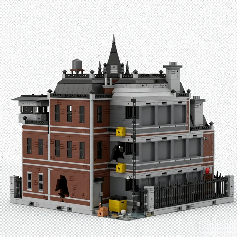 5088pcs MOC Super Heroes DC Bat Arkham Ascended Model Building Blocks Christmas Gift Toy Idea Creative Birthday Craft Collection