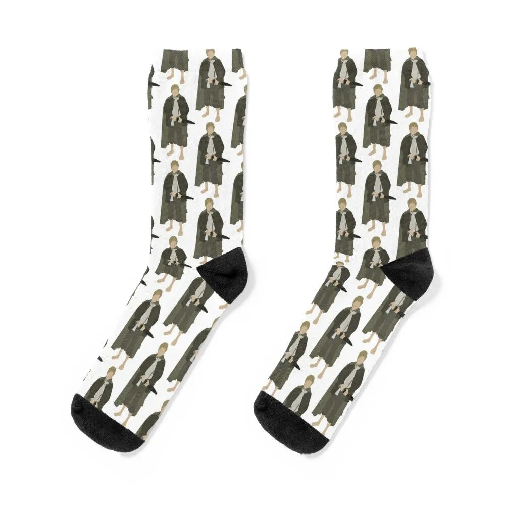 

Samwise Gamgee Socks christmass gift Children's professional running Socks For Women Men's