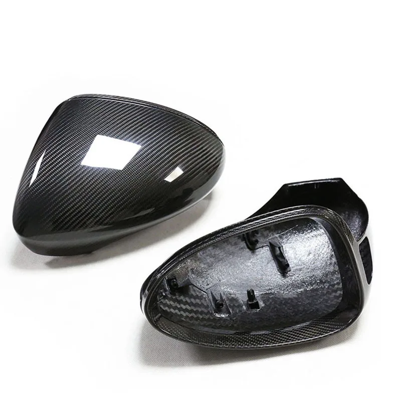 Suitable for Porsche Panamera 971 Dry Carbon Fiber Replacement Housing Rearview Mirror Cover