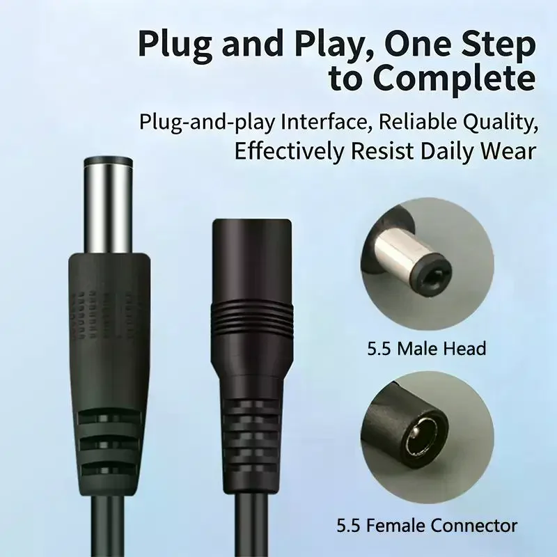 Automatic Router Modem Restart Cable: 24/72 Hours Cycle Reboot Power Cord Stable Network