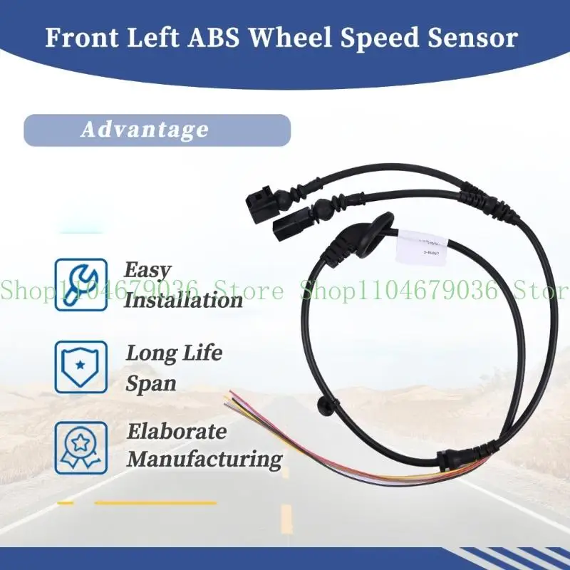 Arnés velocidad ABS precisión 652F, cableado para monitoreo confiable RPM del vehículo, durabilidad