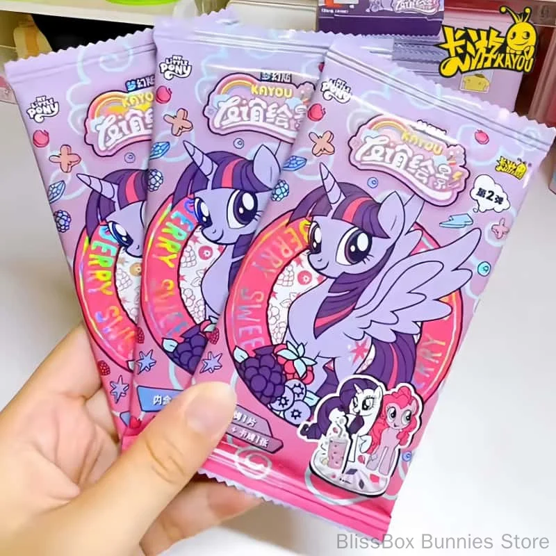 

KAYOU My Little Pony Standee Friendship Painting Fantasy Edition Official Authentic Cards Acrylic Ornament Collectible Cards Toy