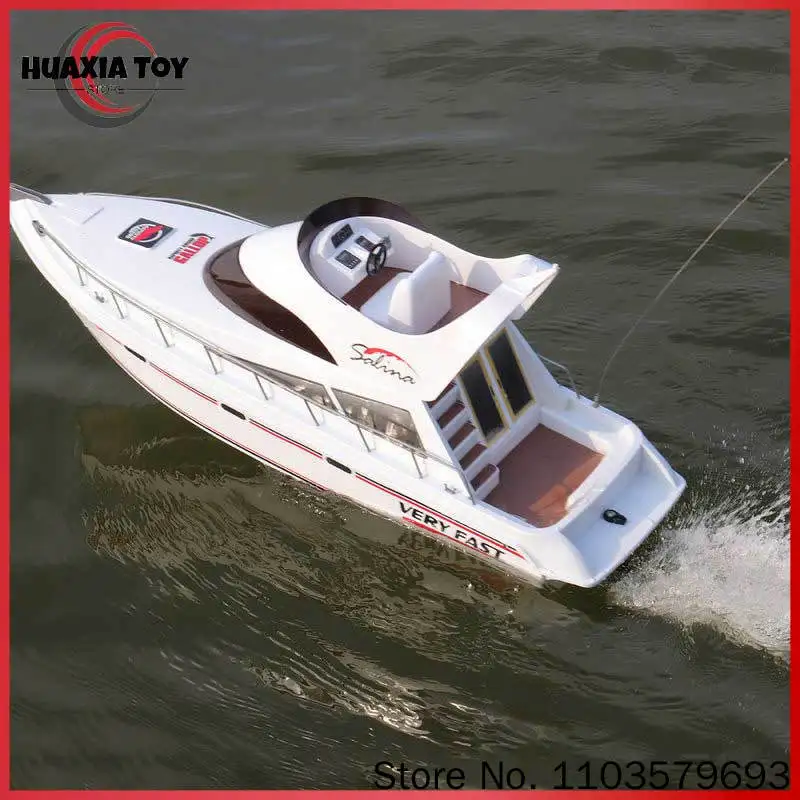 

Huangshi Remote Control Speed Boat High Speed Racing Yacht Model Boat 70 Cm 24g 30 Km Per Hour Water Sport For Adult Hobby