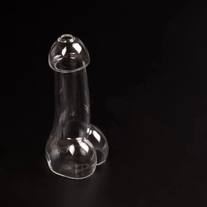 2024 In Stock Factory Direct Sale Funny Interesting Creative Genital Dick Penis Cocktail Glass Cup Mug Bottle Glass Hot New