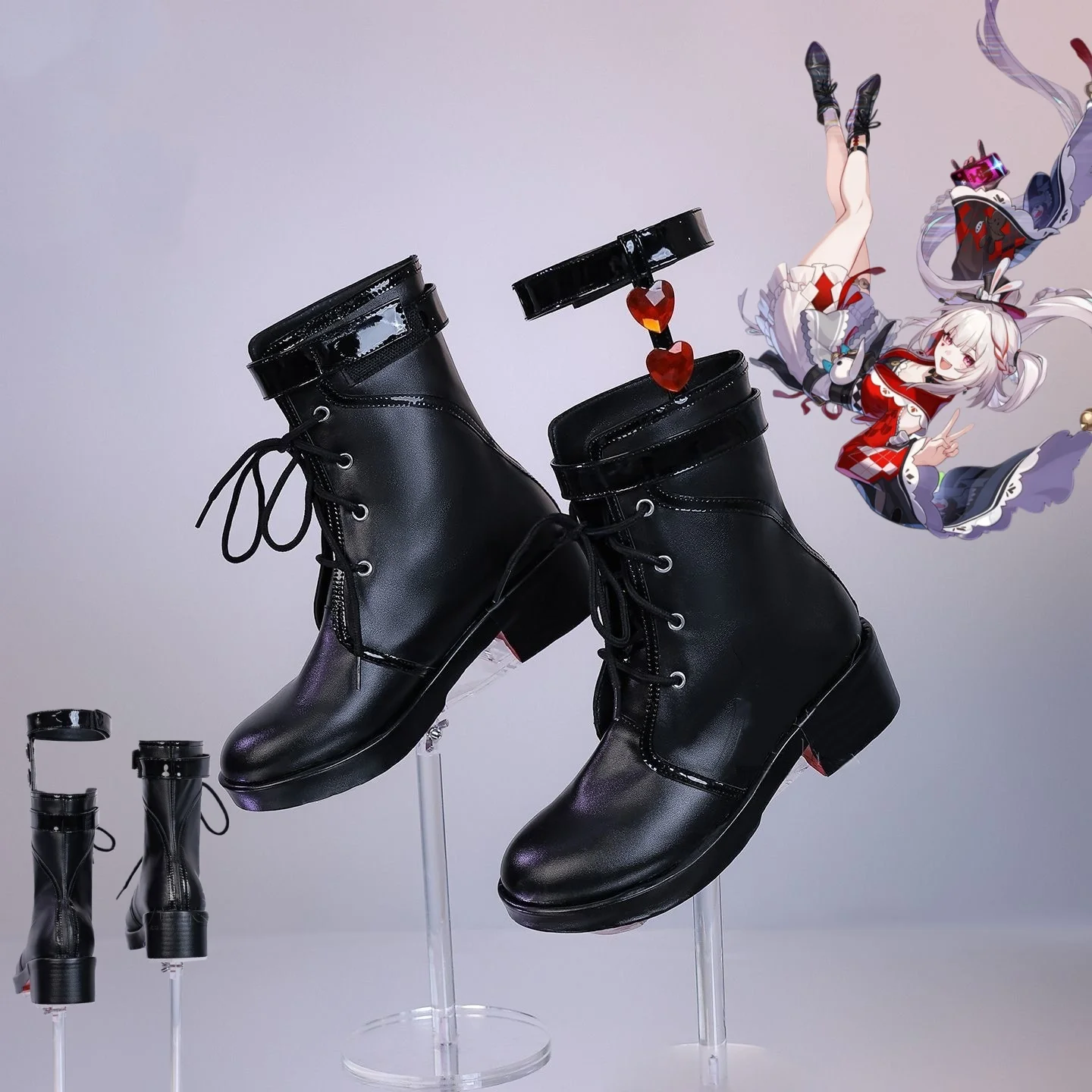 

Honkai Star Rail Sparxie Cosplay Game Shoes Accessories Props Honkai Star Rail Sparxie Cosplay Costume Matching Shoes Role Play