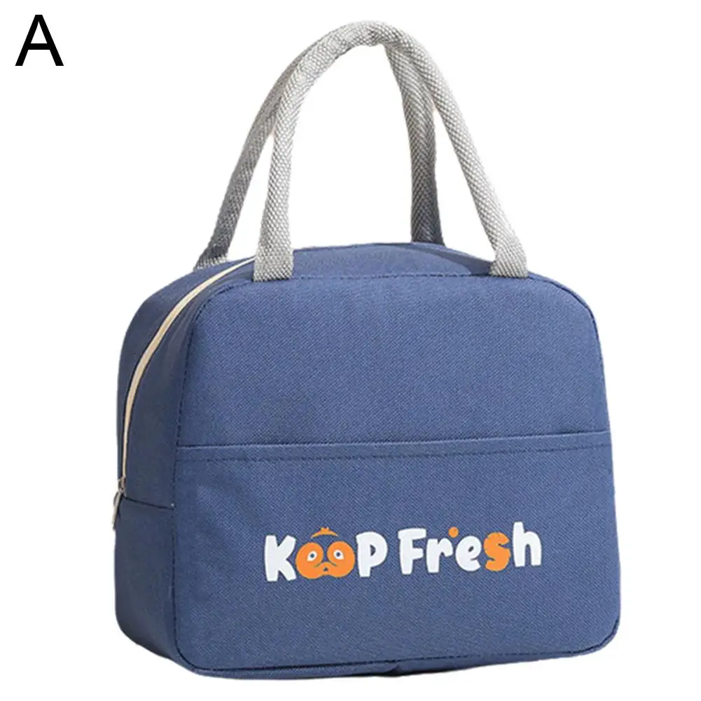 

New Lunch Bag Cute Cartoon Bingo Handheld Thermal Bag Portable Bags Trendy Anime School Lunch Pack For Children P2G7