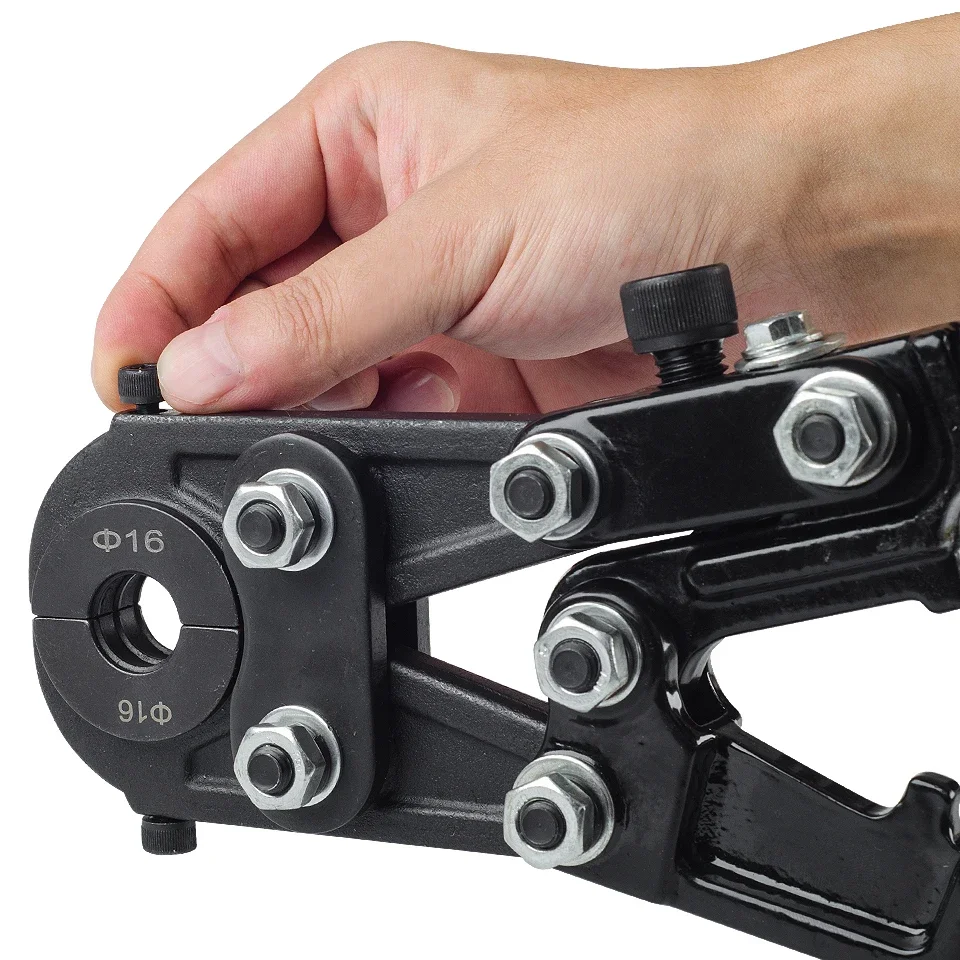 CW-1625 Ручной инструмент для обжима труб Механический хомут для труб