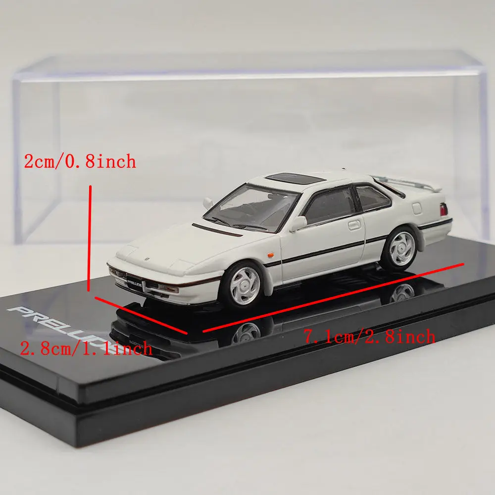 1/64 for PRELUDE 2.0XX 4WS Special Edition Phoenix Diecast Model Car Limited Collection Auto Toys Gift