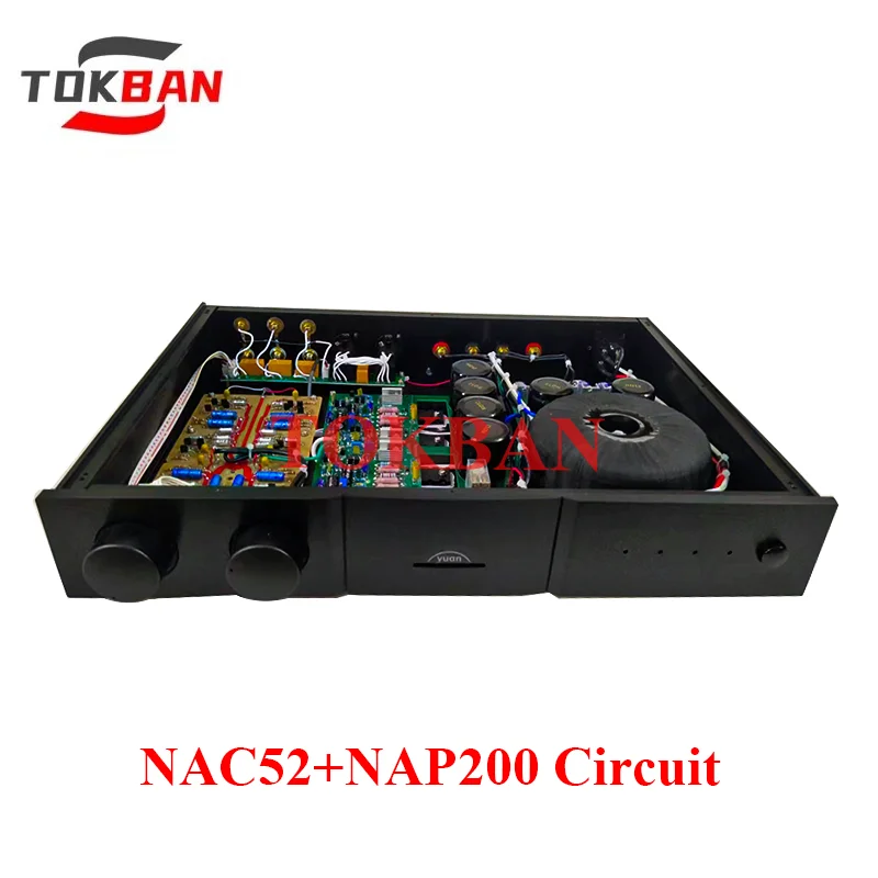 Tokban NAP250DR Power Amplifier 90w*2 Reference Naim NAC52 NAP200 Circuit Balanced XLR HIFI Amplifier Audio