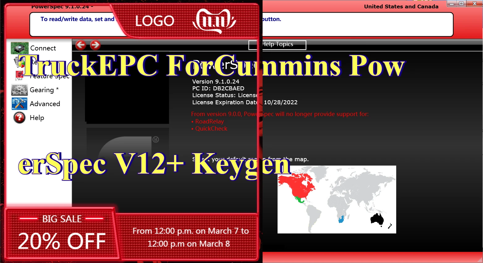 

TruckEPC ForCummins PowerSpec V13+ Keygen