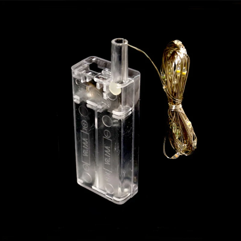 3 قطعة 3M الأسلاك النحاسية LED سلسلة أضواء بطارية تعمل بالطاقة الجنية LED سلسلة أضواء DIY بها بنفسك حفلة عطلة الزفاف عيد الميلاد الديكور