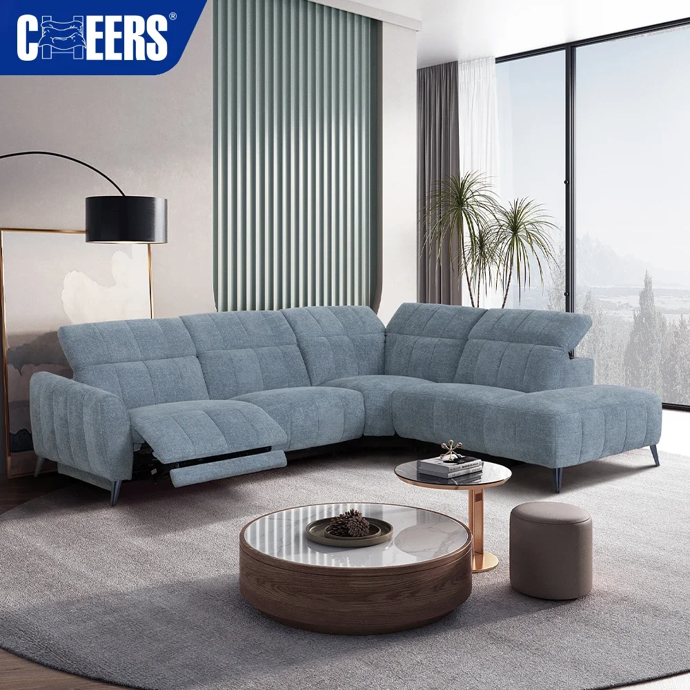 MANWAH CHEERS Modular Sectional Couch Sofa Living Room Home Furniture Set Modern luxury Corner Recliner Sofas