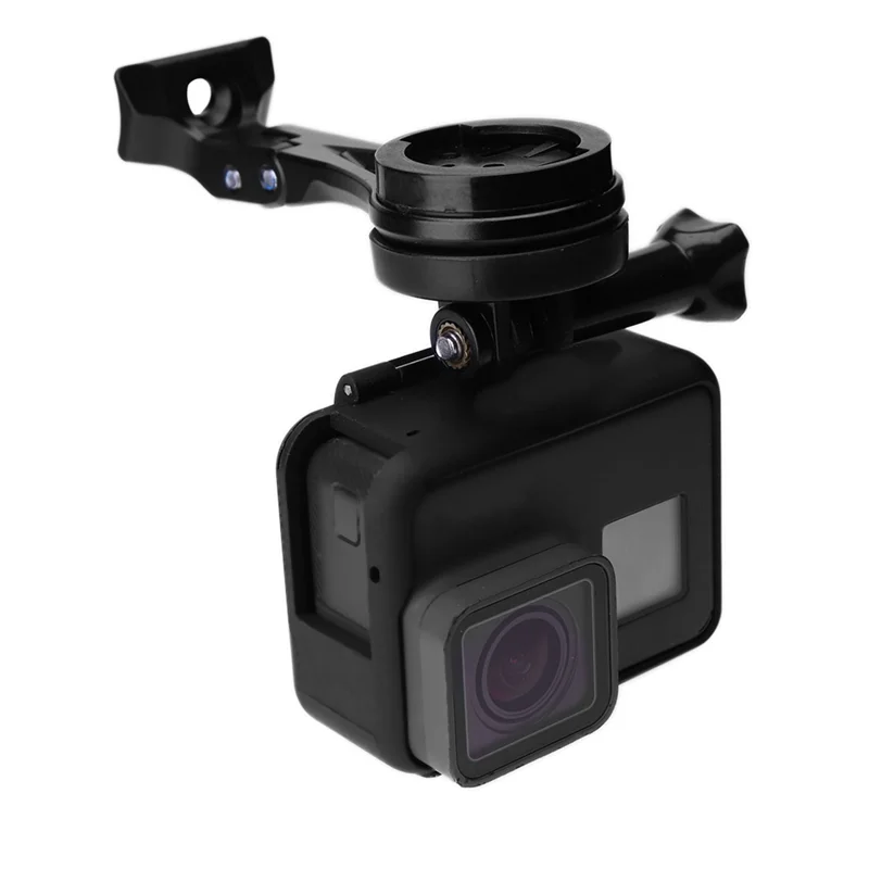 دعامة تثبيت كمبيوتر الدراجة لتركيب كمبيوتر المقود المتكامل TREK لـ GOPRO لـ XOSS C406/206 Wahoo Bryton,B