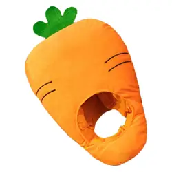 Cute Vegetable Radish Hat Cartoon Headgear Photo Prop Hair Accessories Headdress for Women Girls Party Fancy Dress Cosplay