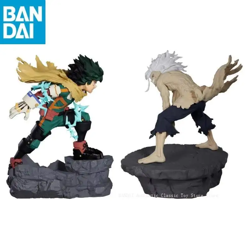 Original BANDAI NAMCO BANPRESTO My Hero Academia Combination Battle Shigaraki Tomura VS Midoriya Izuku PVC Figure Model Toy Gift
