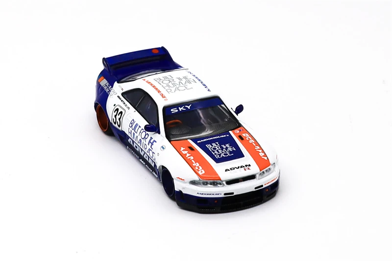 1:64 Silvia S13 Skyline R33 Datsun 510 Diecast Collector's Vehicle Model Car