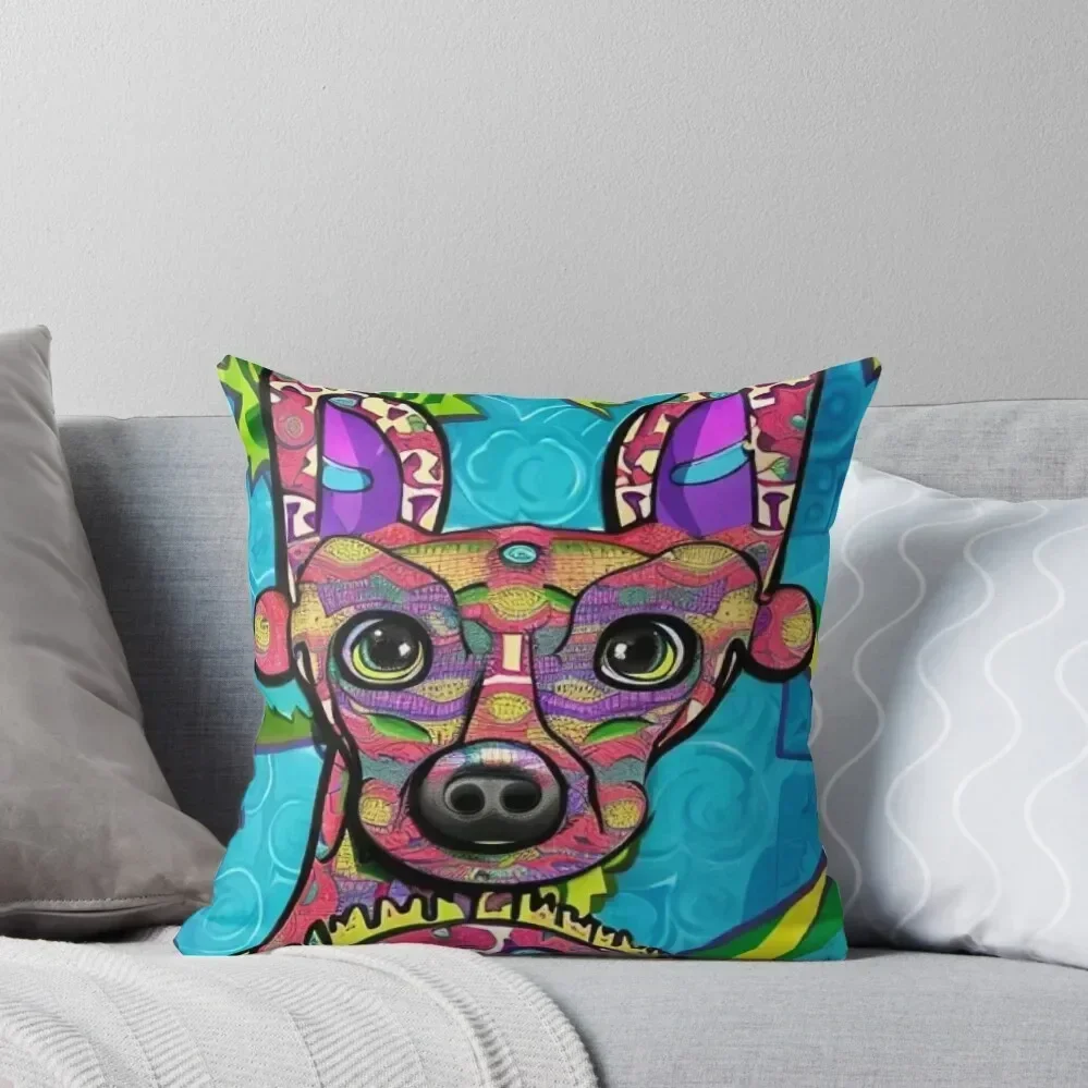 

The Mexican Hairless Dog (Xoloitzcuintli) Throw Pillow bed pillows Sofa Cushions Cover Custom Cushion Photo pillow