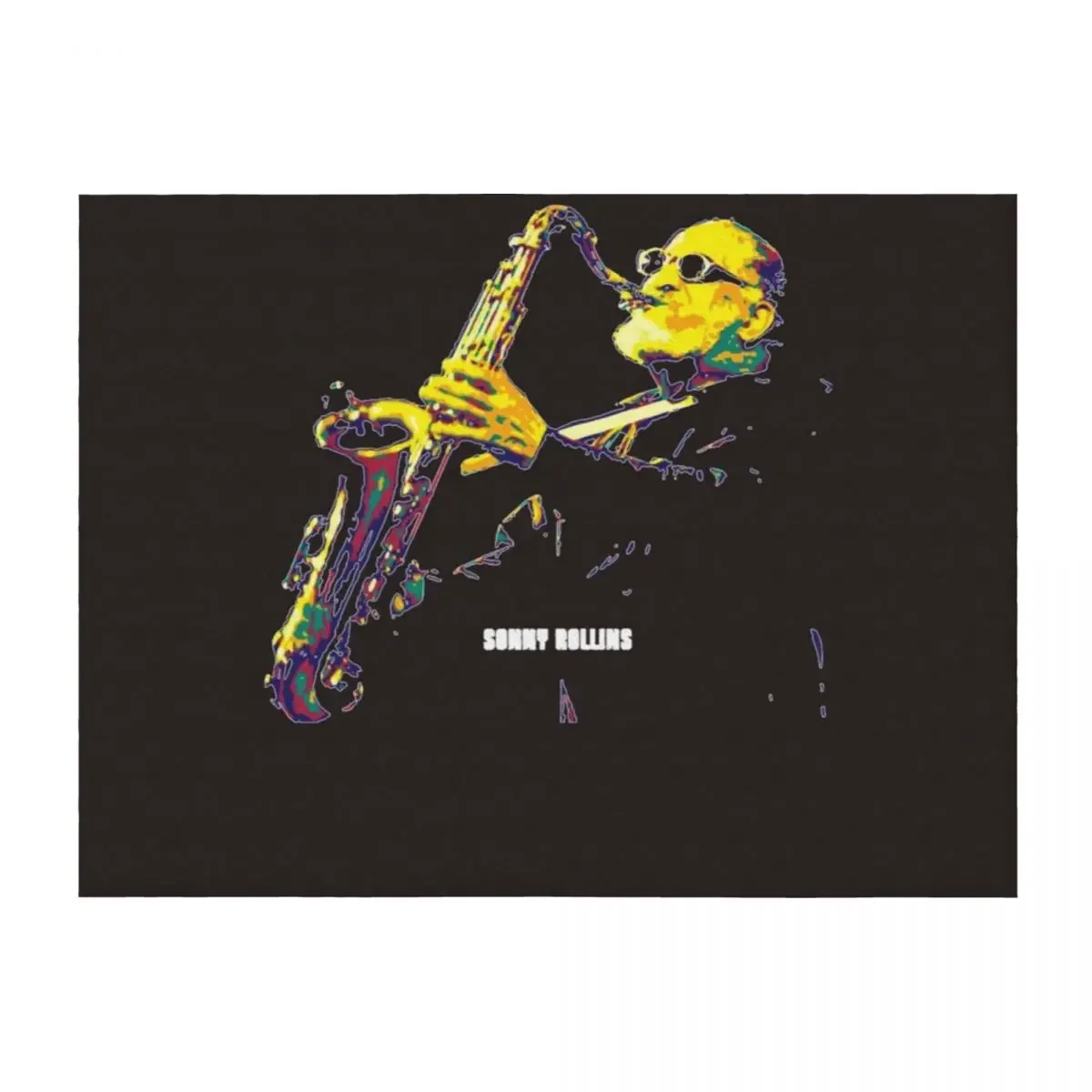

Sonny Rollins. Walter Theodore Rollins v.6 Classic T-Shirt Throw Blanket christmas decoration Soft Beds Moving Blankets