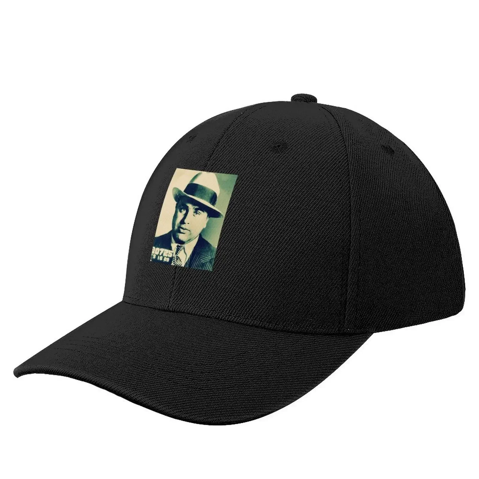

Al Capone Mugshot Baseball Cap New In The Hat sailor cap for men Golf Hat Luxury Brand Designer Man Women's