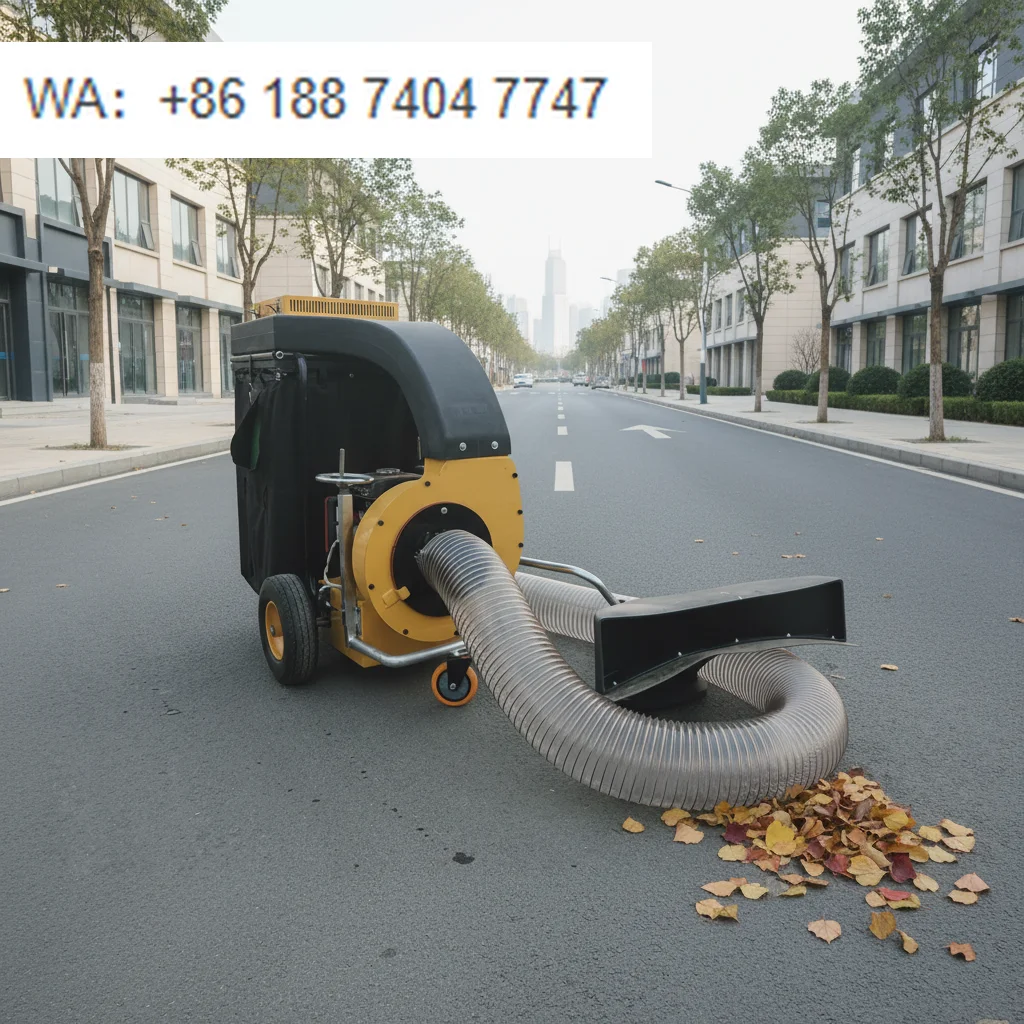 Self Propelled Leaf Collector Vacuum Walk Behind Lawn Leaf Collector Zero-turn Lawn Mower