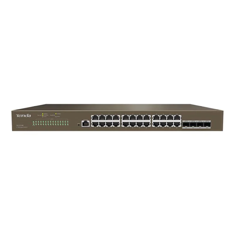 Tenda TEG5328F 3 Layer Powerful GE Core Managed Ethernet Switch