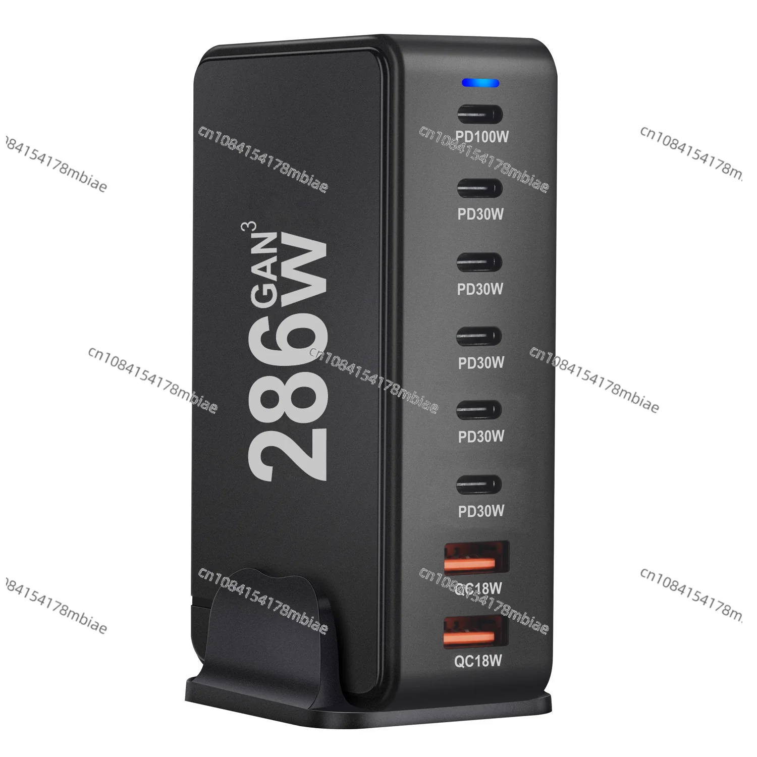 286W Charger, The New 286W Gallium Nitride Desktop PD Adapter 6C2A Multi-function PD Charger