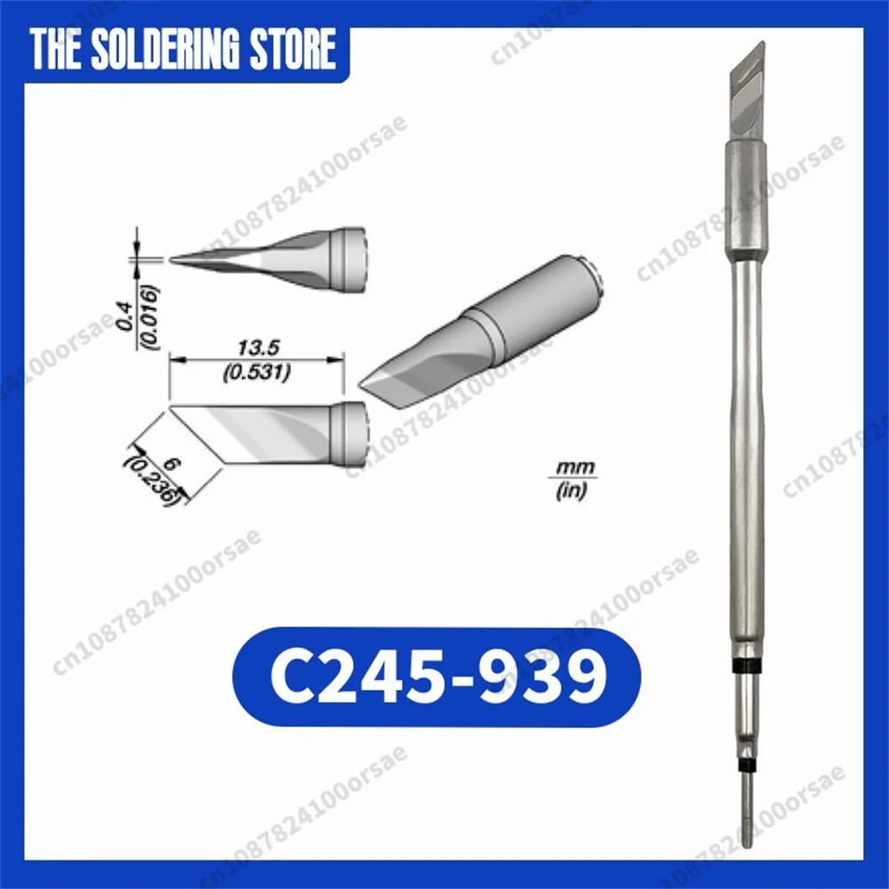 

C245 939 Cartridge for JBC SUGON AIFEN A9/A9pro T245 Soldering Handle, жало C245 Tip Replacement Accessory Tool