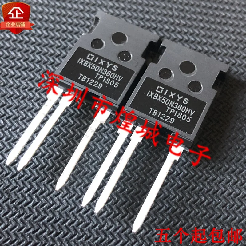 5PCS/Lot  IXBX50N360HV ½ TO-247-3 3600V 125A