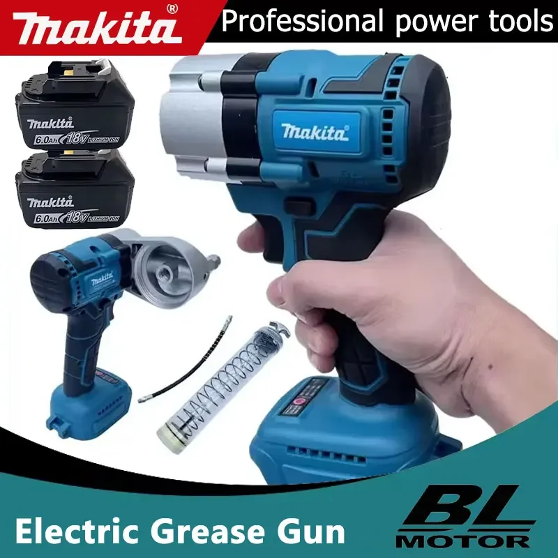 

Беспроводной автоматический электрический смазочный пистолет Makita с бесщеточным двигателем, высокого давления, специально для экскаваторов, для аккумулятора 18В