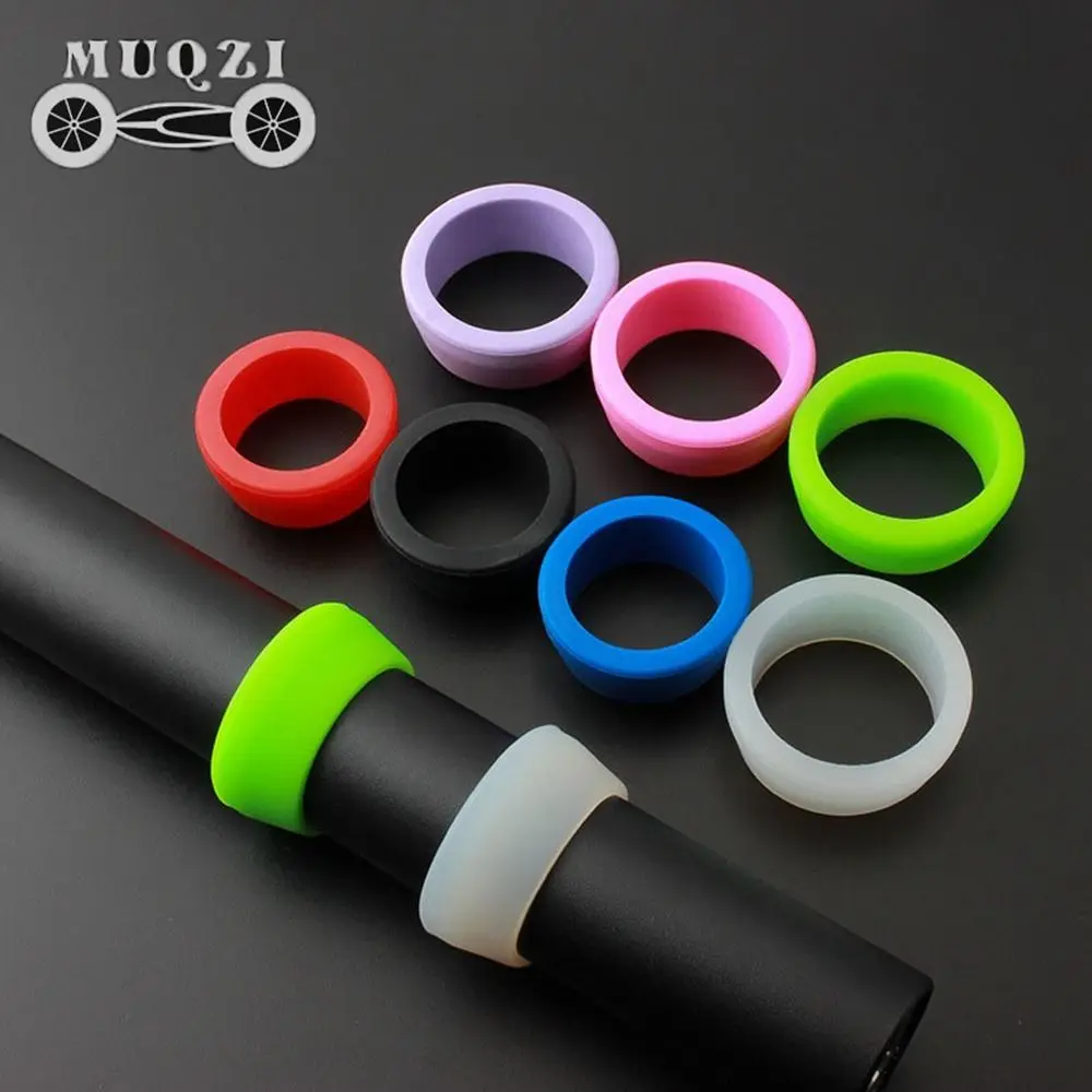 Silicone Bike Seat Post New Waterproof 4 Colors Sleeve Ring Protector Seat Post Protection Mountain Road Bike