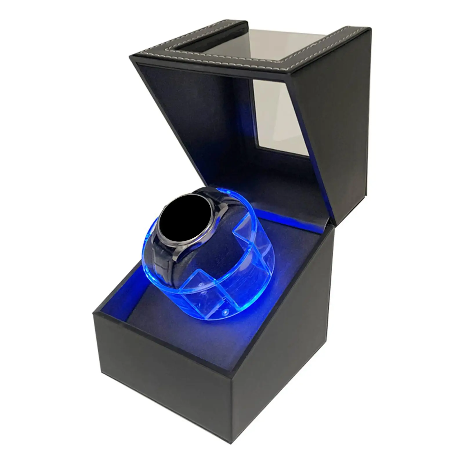 صندوق عرض مجمع لساعة واحدة يعمل بمنفذ USB لساعات الرجال
