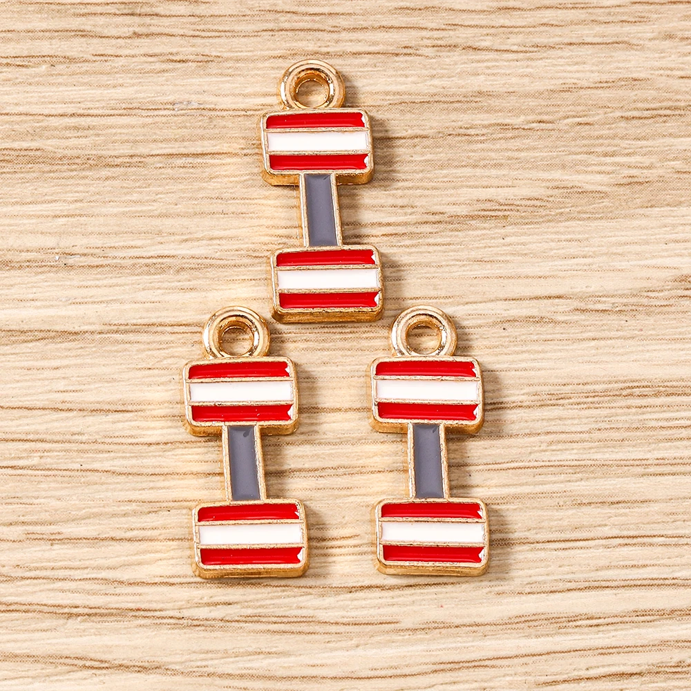 Tusember 10 Stück Feuerwehr-Anhänger Feuerwehrwagen Hydrant Stiefel Helm Charms für Halsketten Ohrringe Armbänder Schmuckherstellung – Detail 18