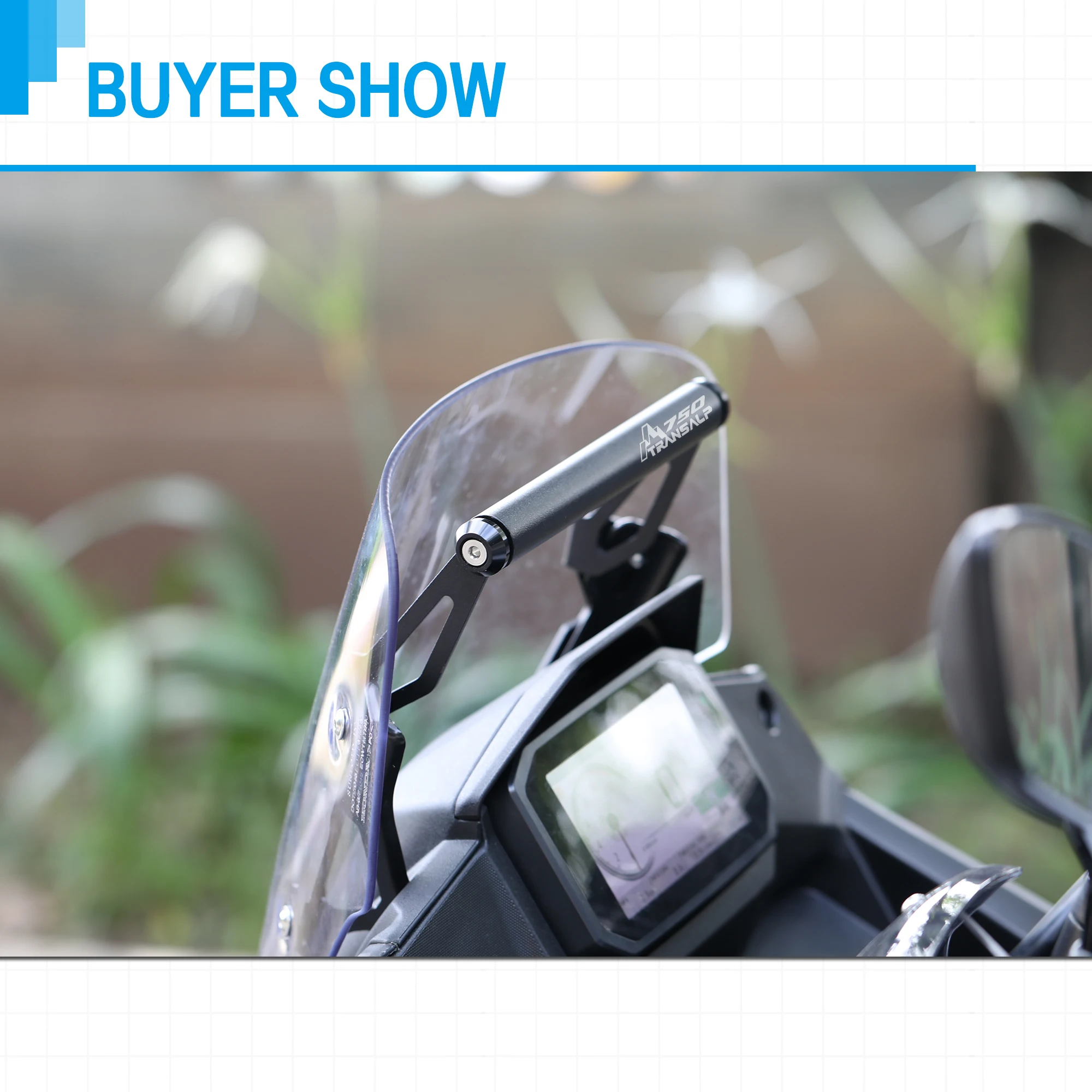 For Honda 750 TRANSALP XL750 2023 2024 Motorcycle xl750v Accessories Phone Holder Stand GPS Navigation Plate Bracket