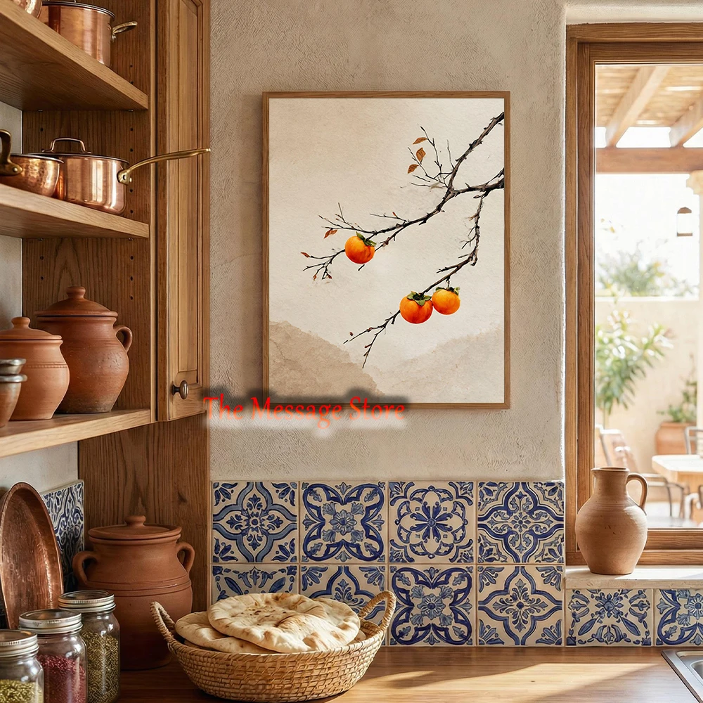 Persimmons Basket Persimmons B - Japanese Lifestyle And Traditions recension och pris