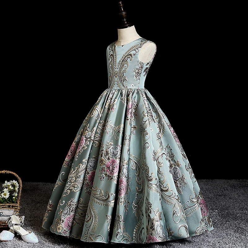 

Rococo Vintage Inspired Dress Masquerade Flower Girl Wedding Party Wedding Guest Child's Dress All
