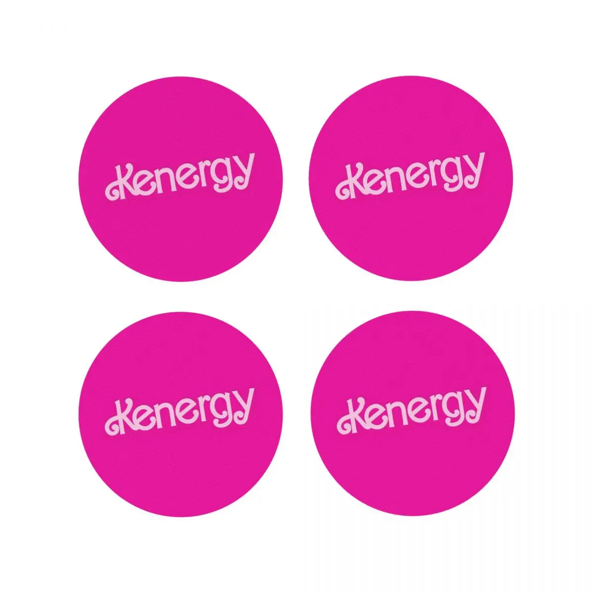 

Kenergy Coasters Kitchen Placemats Waterproof Insulation Cup Coffee Mats For Decor Home Tableware Pads Set of 4