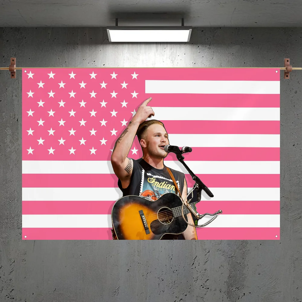 

Z-Zach B-Bryan America Flag Room Bedroom Home&Outdoor Wall Hanging Concert Printed Background Decoration Art Banner