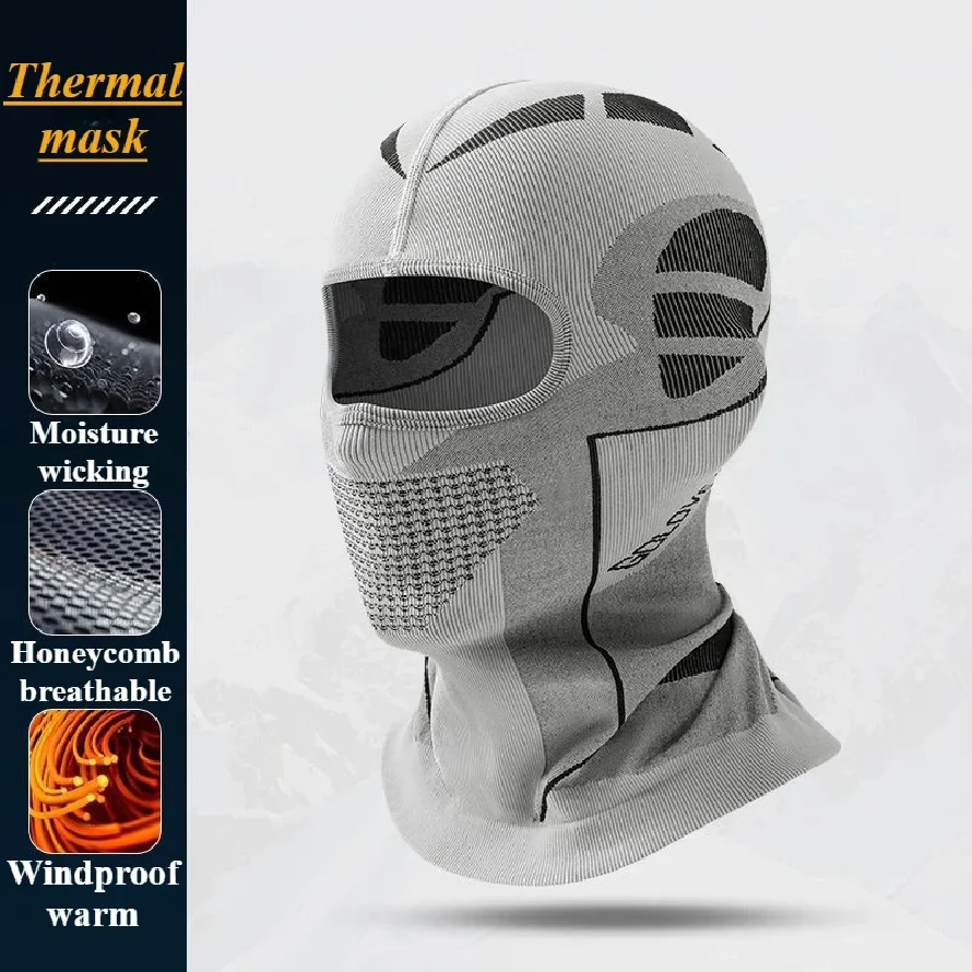 

Thermal Scarf Balaclava Men Women All Face Mask Winter Warm Ski Hat Cold-Proof Cycling Hunting Head Neck Cover Helmet Liner Caps